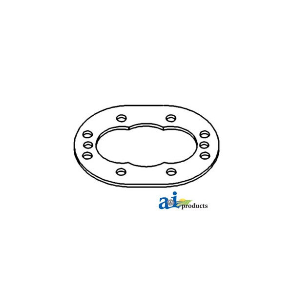 Gear Plate, Hydraulic Pump 7" x5.5" x0.3"